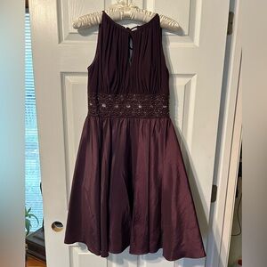 Jessica Howard Rich Plum Dress